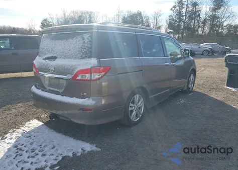 2014 Nissan Quest Le from USA, damaged, VIN JN8AE2KP0E9103731